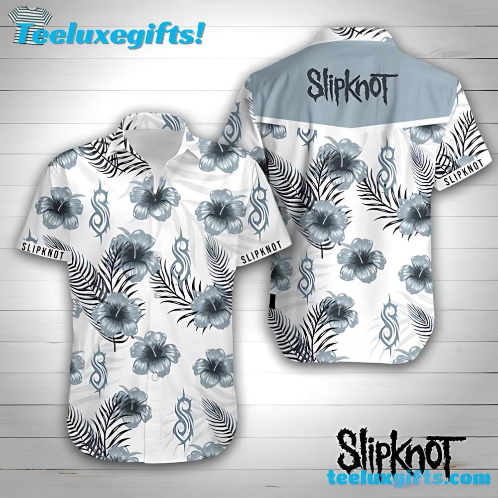 Slipknot Monochrome Mayhem Summer Aloha Hawaiian Shirt
