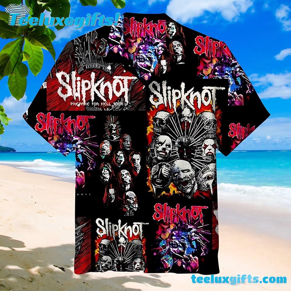 Slipknot Prepare For Hell Tour Europe Summer Aloha Hawaiian Shirt