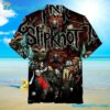 Slipknot Rock Band Horror Mask Collage Summer Aloha Hawaiian Shirt
