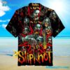 Slipknot Rock Band Horror Mask Summer Aloha Hawaiian Shirt