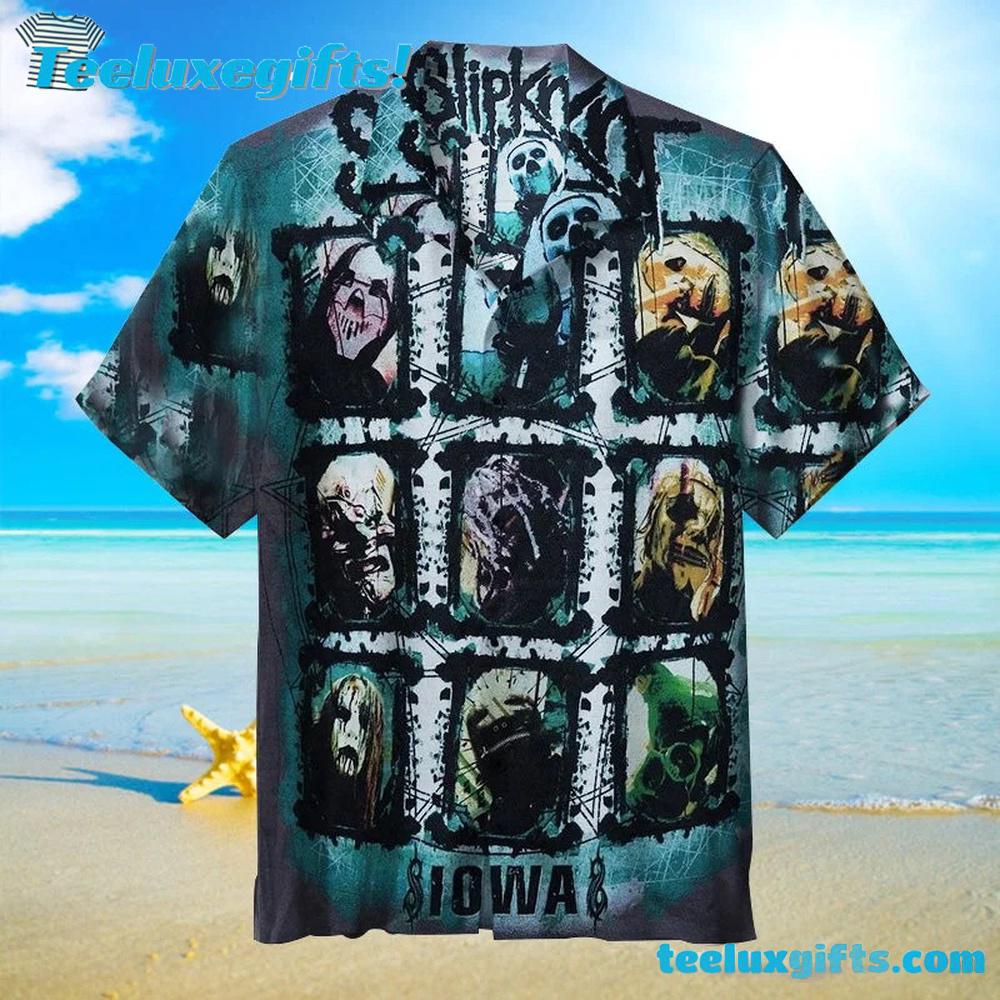 Slipknot Rock Band Iowa Nightmare Summer Aloha Hawaiian Shirt