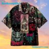 Slipknot Rock Band Psychedelic Album Art Summer Aloha Hawaiian Shirt