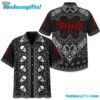 Slipknot Rock Band Skull Bandana Summer Aloha Hawaiian Shirt