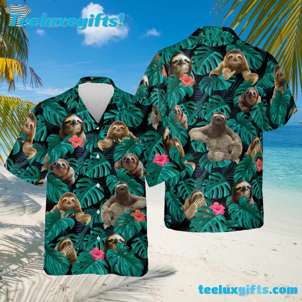Sloth Hawaii Shirt, Sloth Shirts