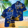 St. Louis Blues Palm Hawaiian Shirt