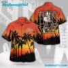 Sunset Elvis The King of Rock 'n' Roll Summer Aloha Hawaiian Shirt