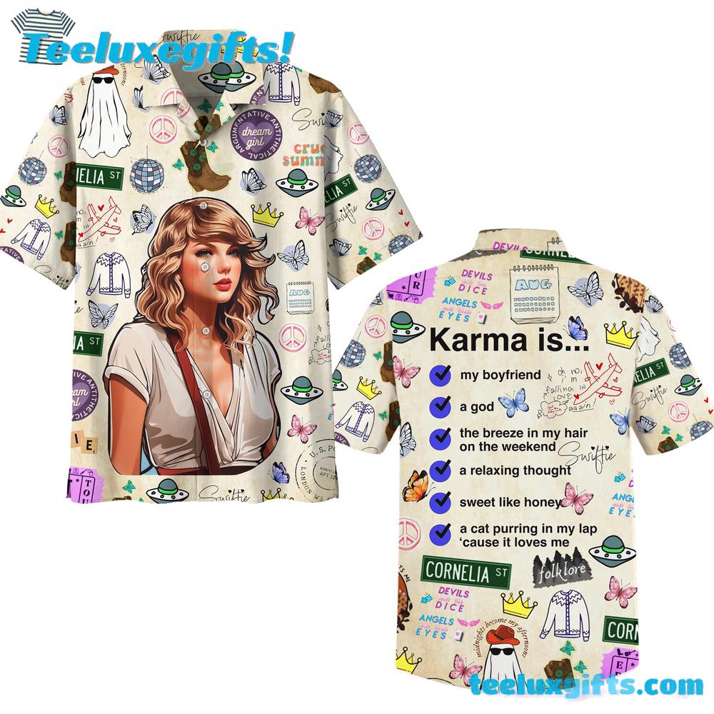 Taylor Swift Music Hawaiian Shirt