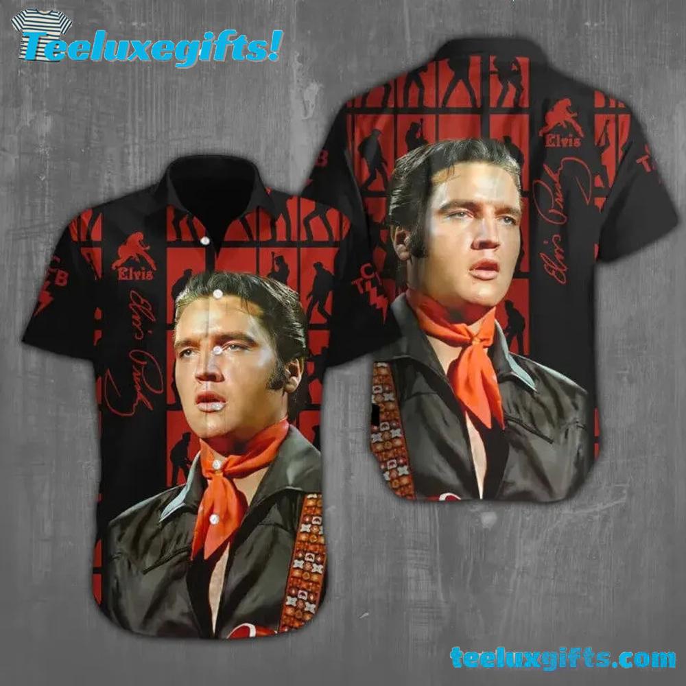 TCB Singer Elvis Presley Summer Aloha Hawaiian Shirt