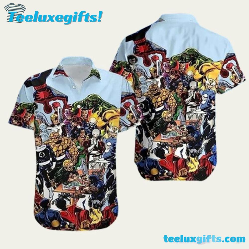 The Avengers Marvel The Incredible Hulk Summer Hawaiian Shirt