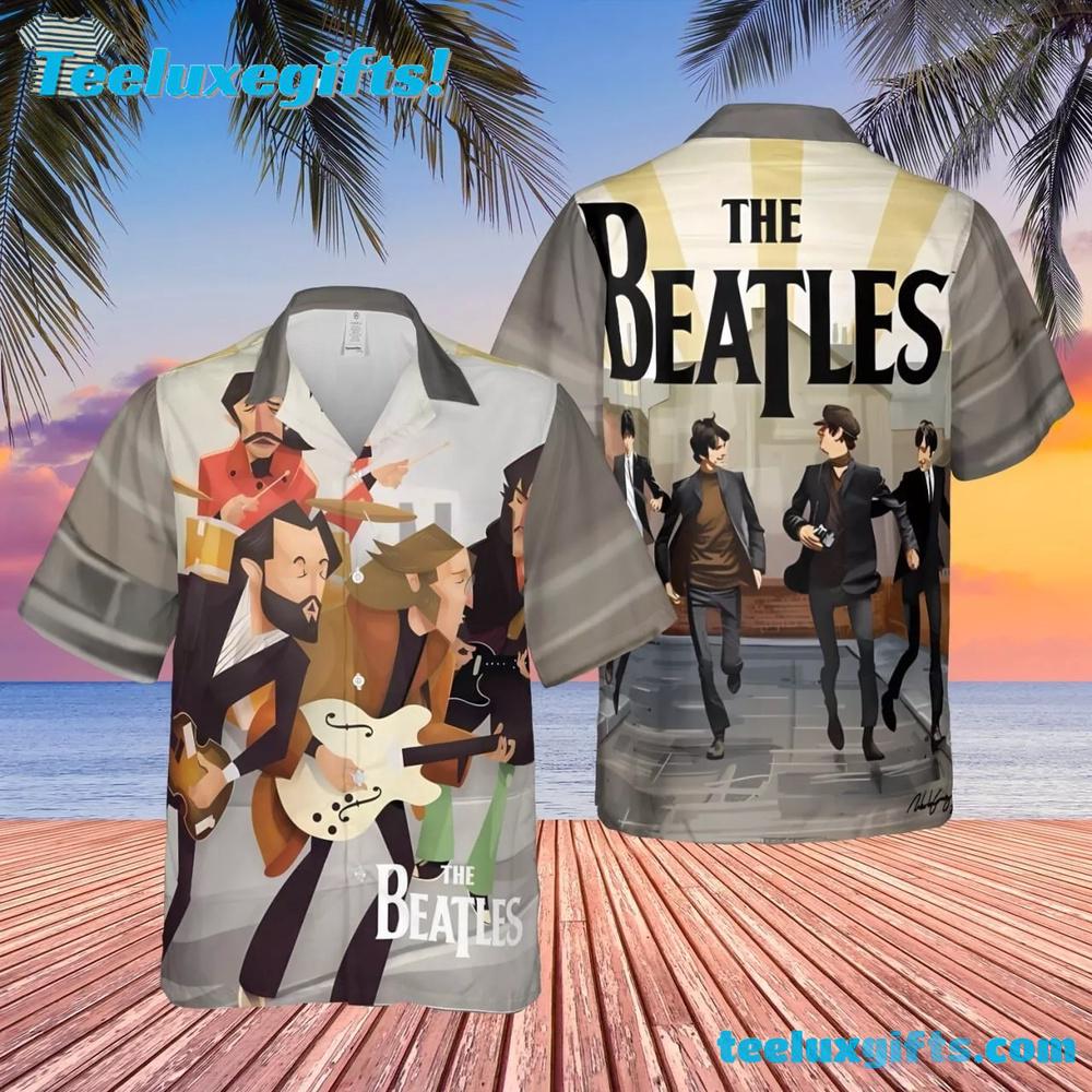 The Beatles Abbey Road Summer Hawaiian Shirt