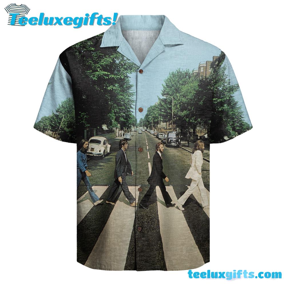 The Beatles Abbey Road-Inspired Hawaiian Shirt 2026