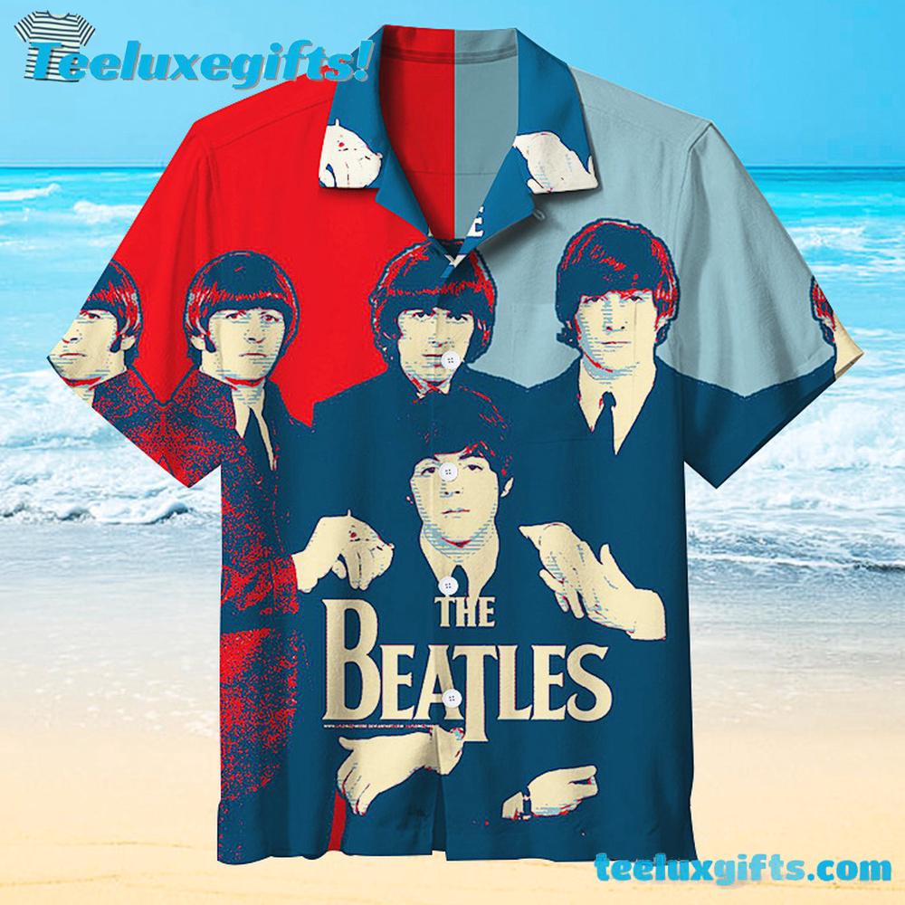 The Beatles Band Member Summer Hawaiian Shirt