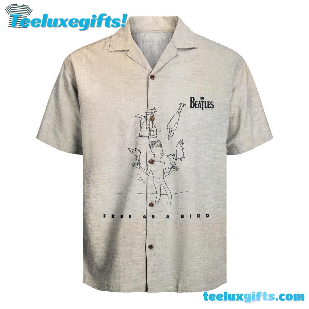 The Beatles Free As A Bird-Inspired Hawaiian Shirt 2026