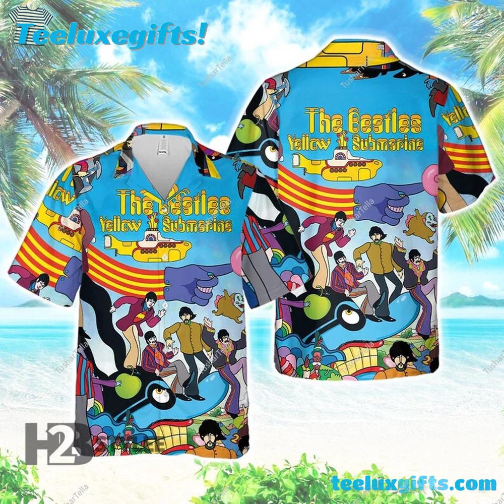 The Beatles John Lennon Hard Rock Summer Hawaiian Shirt