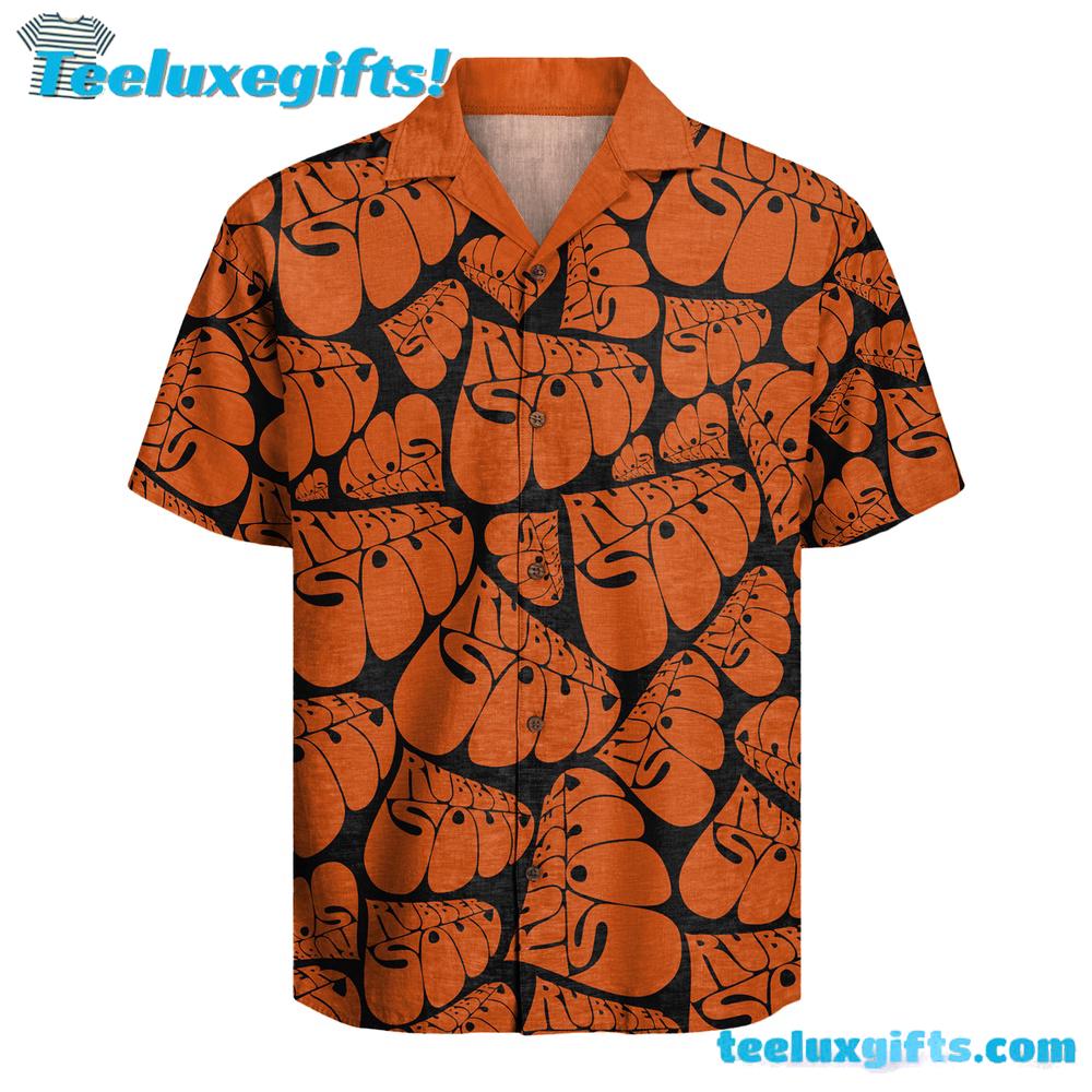 The Beatles Rubber Soul-Inspired Premium Button-Up Shirt (Black BG) 1