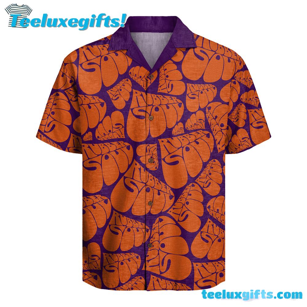 The Beatles Rubber Soul-Inspired Premium Button-Up Shirt (Purple BG) 1
