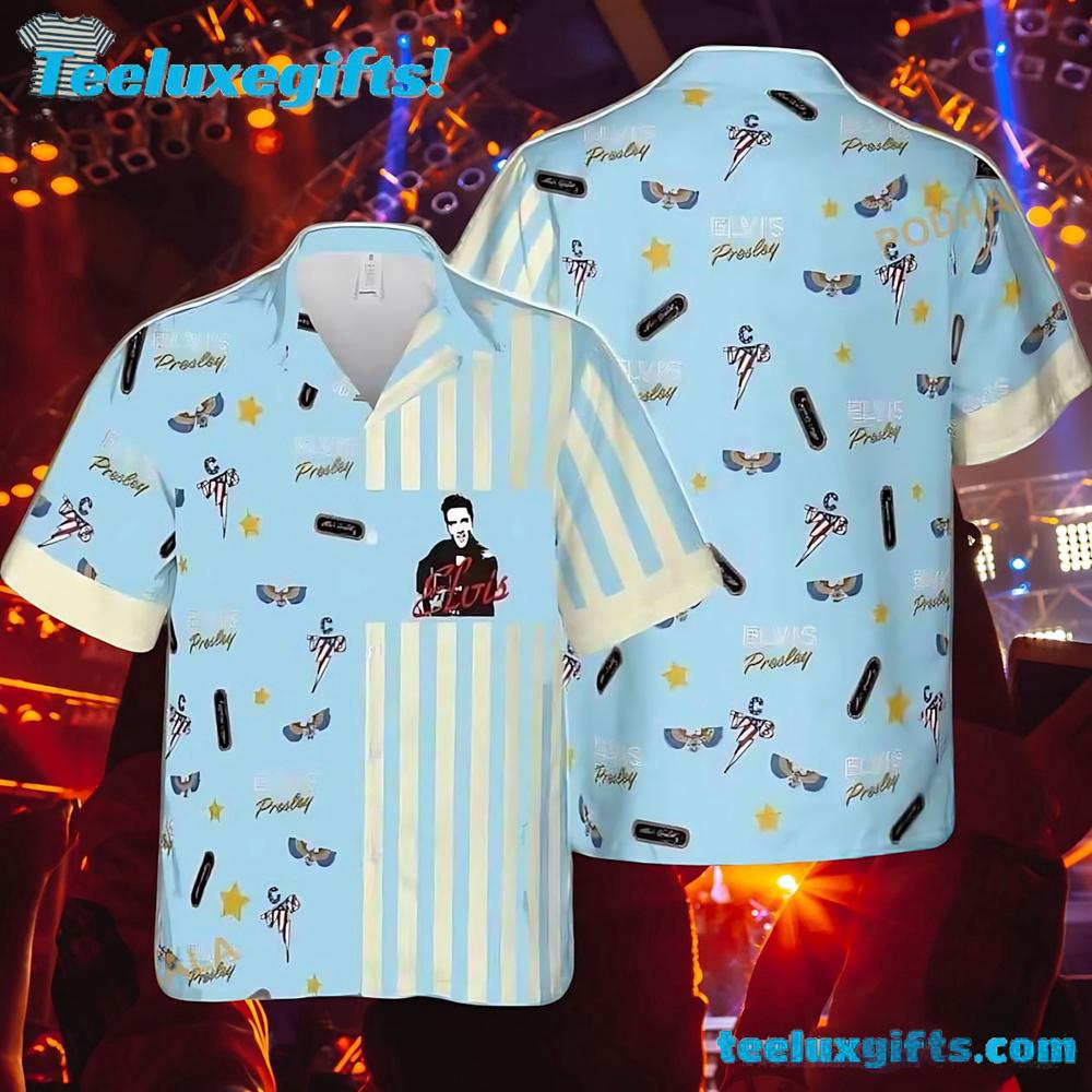 The King Elvis Presley Funny Summer Aloha Hawaiian Shirt