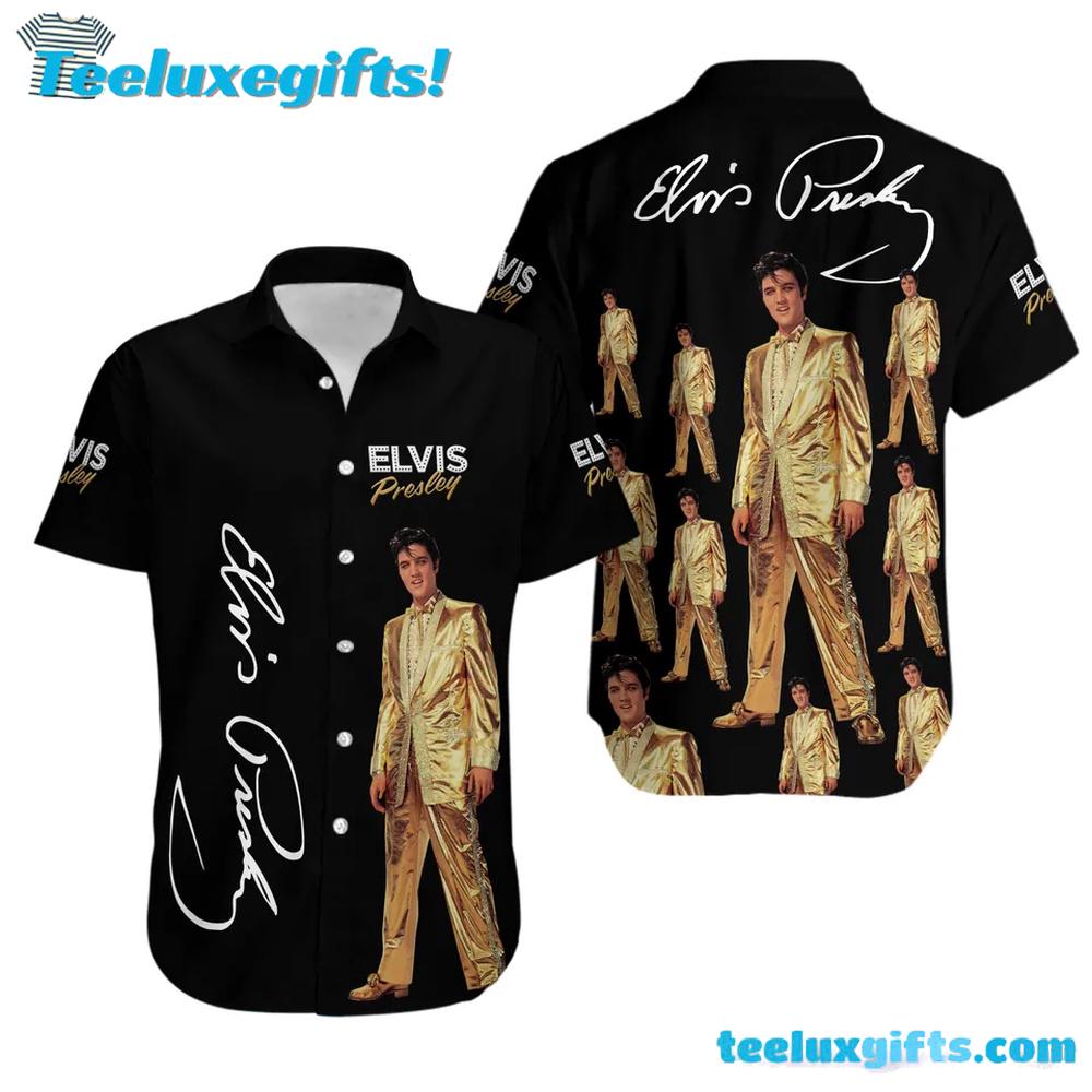 The King Elvis Presley Summer Aloha Hawaiian Shirt