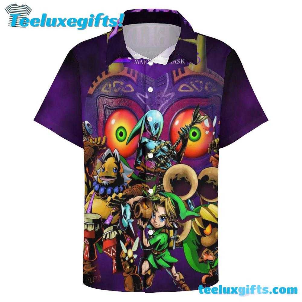 The Legend of Zelda Mens Hawaiian Shirt