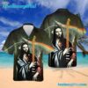The Prophecy Of Prog David Gilmour Jesus Pink Floyd Summer Hawaiian Shirt