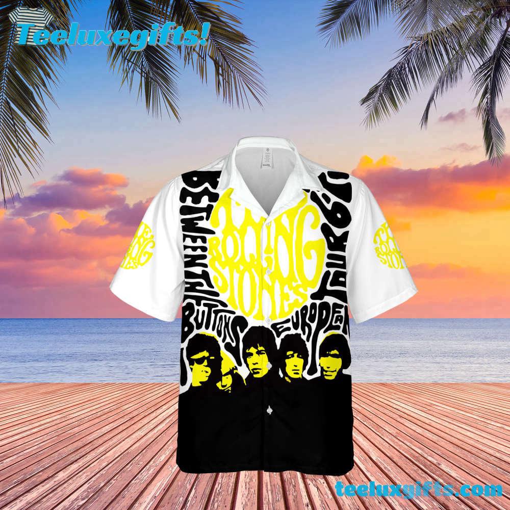 The Rolling Stones Between The Buttons Summer Aloha Hawaiian Shirt