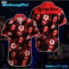 The Rolling Stones Button Up Wear Hawaiian Shirt