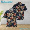 The Rolling Stones Member Logo And Tropical Flower Summer Aloha Hawaiian Shirt