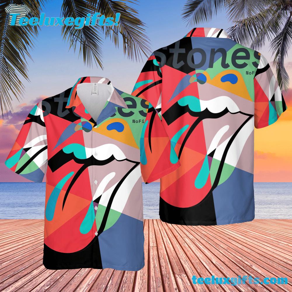 The Rolling Stones No Filter 2017 Tour Summer Aloha Hawaiian Shirt