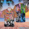 The Rolling Stones The Rock 'N Roll Legend Colorful Pattern Summer Aloha Hawaiian Shirt
