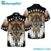 Tribal Angry Wolf Shirt For Men Hawaiian Shirt