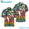 Tropical Parrot Birds Hawaiian Shirt