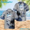 Tropical Torn Paper Busch Light Hawaiian Shirt