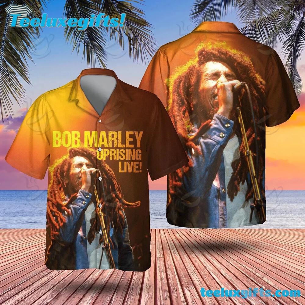 Uprising Live Bob Marley Summer Aloha Hawaiian Shirt