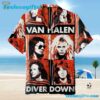 Van Halen Diver Down Summer Hawaiian Shirt