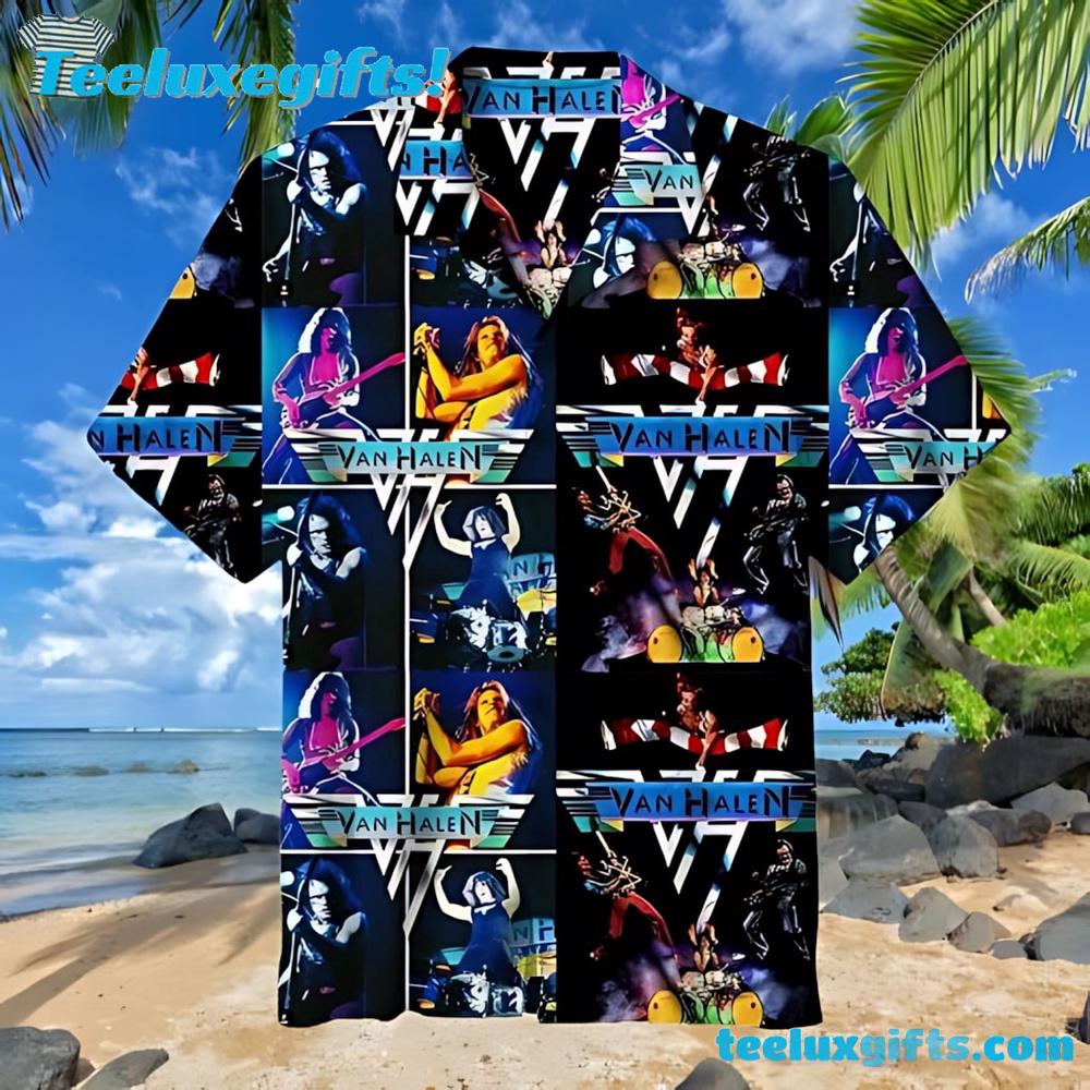Van Halen Jump Live Summer Hawaiian Shirt
