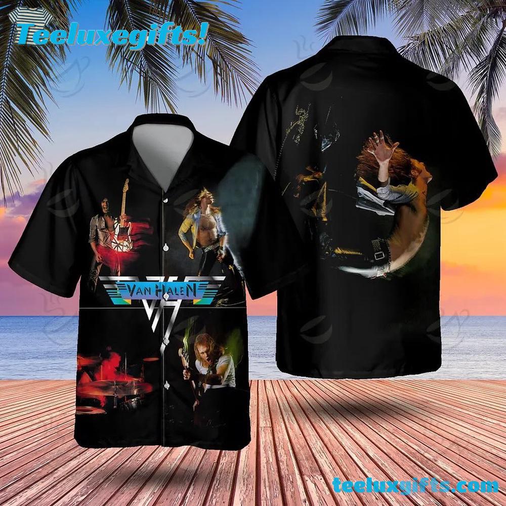 Van Halen Rock Band World Tour 2023-2024 Music Summer Hawaiian Shirt