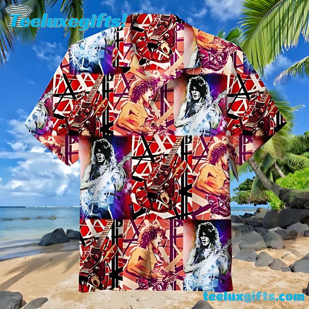 Van Halen The Best of Both Worlds Lives Summer Hawaiian Shirt