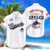 Vancouver Canucks USA Flag 250 Years Of Freedom Hawaiian Shirt