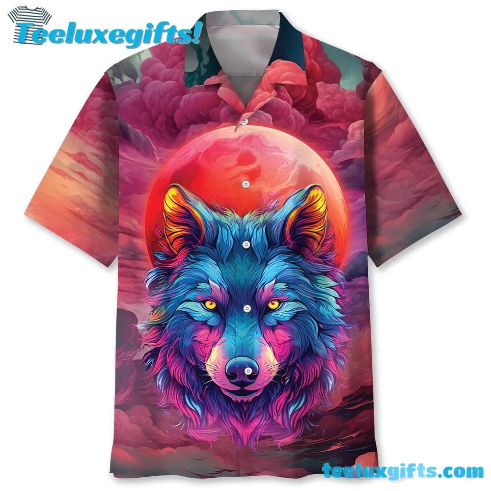 Wolf Moon Hawaiian Shirt Wolf Moon Hawaiian Shirt